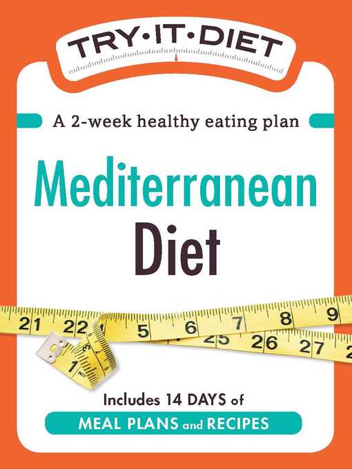 Title details for Try-It Diet: Mediterranean Diet by Adams Media - Wait list